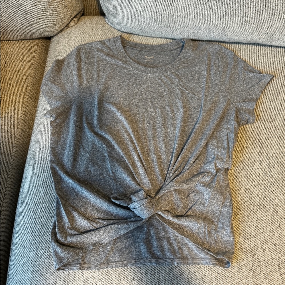 Gray madewell t shirt size large